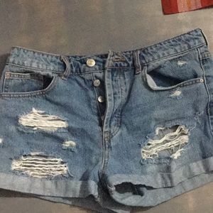 Forever 21 denim shorts